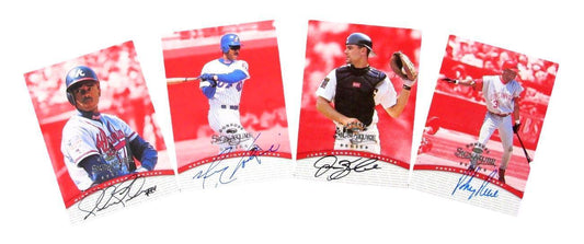 Lot of 4 Donruss 1997 Signature Series Signed/Autographed Cards