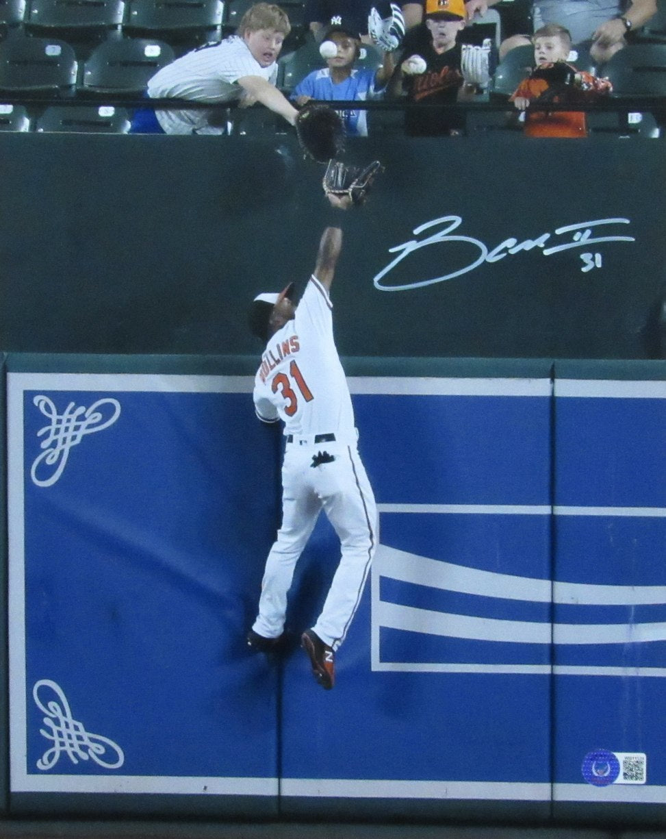 Cedric Mullins Signed 11x14 Photo Baltimore Orioles Beckett 186268