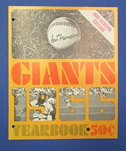 1966 SAN FRANCISCO GIANTS YEARBOOK MID-SEASON