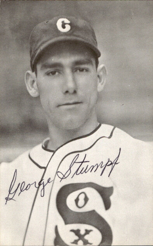 George Stumpf White Sox d. 1993 Signed/Autographed 3x5  Photo 179247