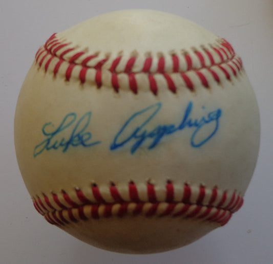 Luke Appling HOF Signed/Autographed OAL Baseball Chicago White Sox JSA 191795