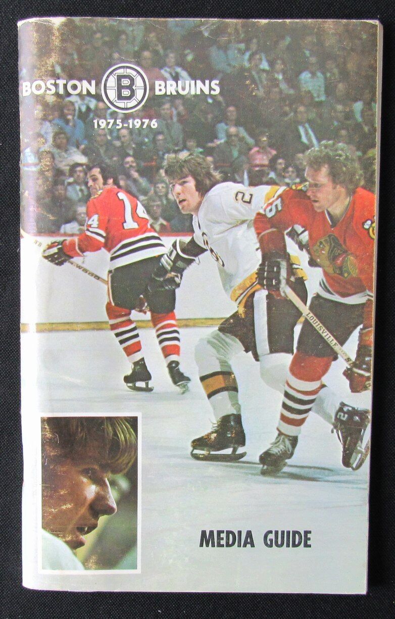 1975-1976 Boston Bruins Media Guide 176519