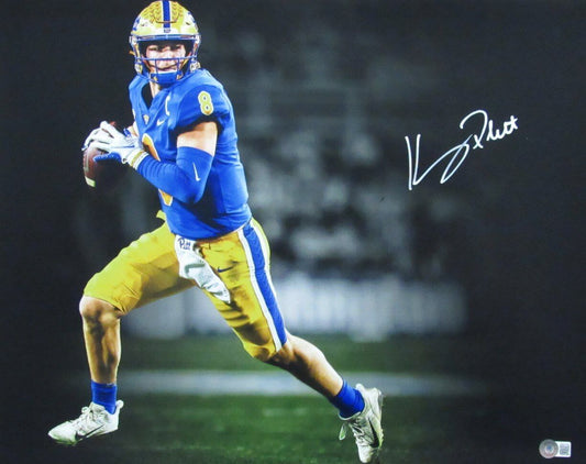 Kenny Pickett Autographed 16x20 Photo University of Pittsburgh Beckett