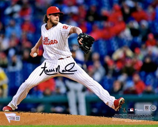 Aaron Nola Signed/Autographed 8x10 Photo Philadelphia Phillies Fanatics 190302