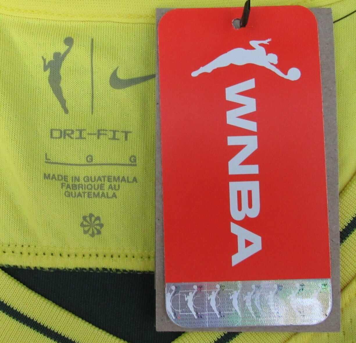 Sue Bird Autographed/Inscr Green Nike Basketball Jersey Seattle Storm JSA 179437