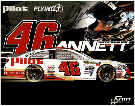 Michael Annett Nascar Racing Driver Signed/Autographed 8x10 Photo 153927