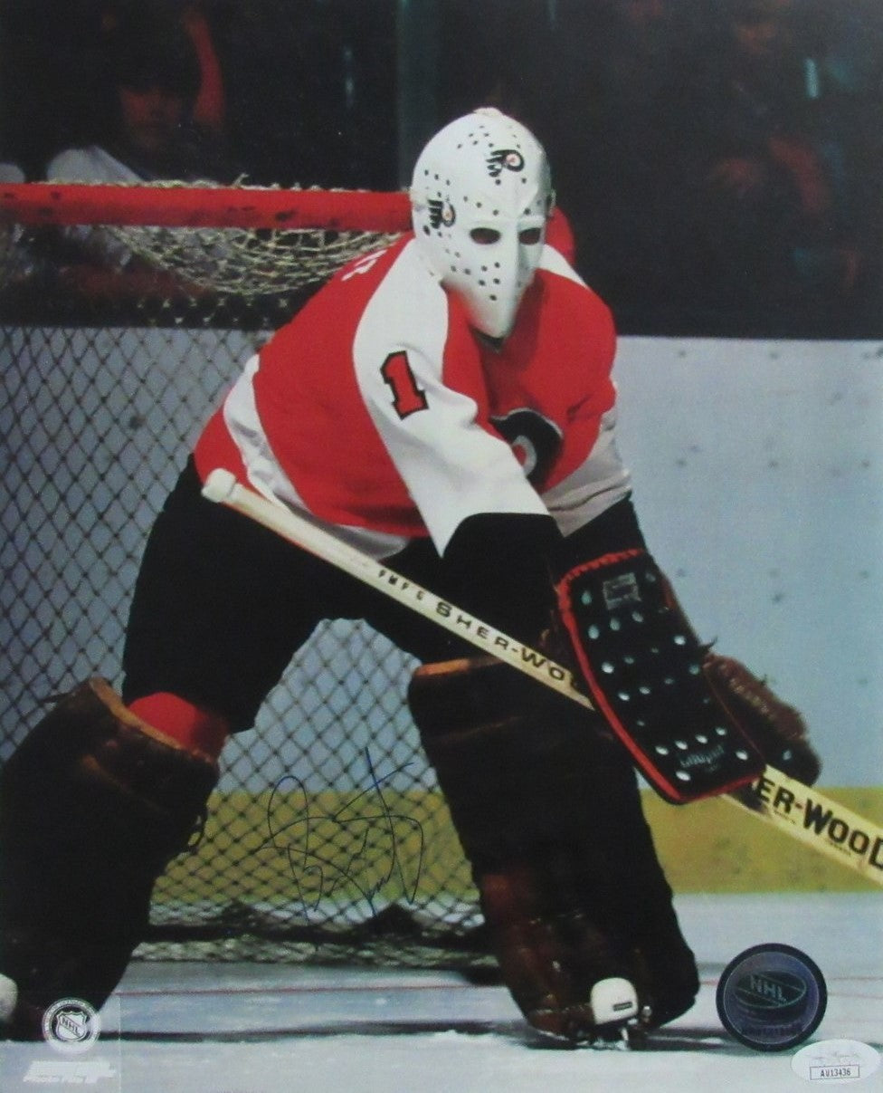 Bernie Parent HOF Signed/Autographed 11x14 Photo Philadelphia Flyers JSA 189837