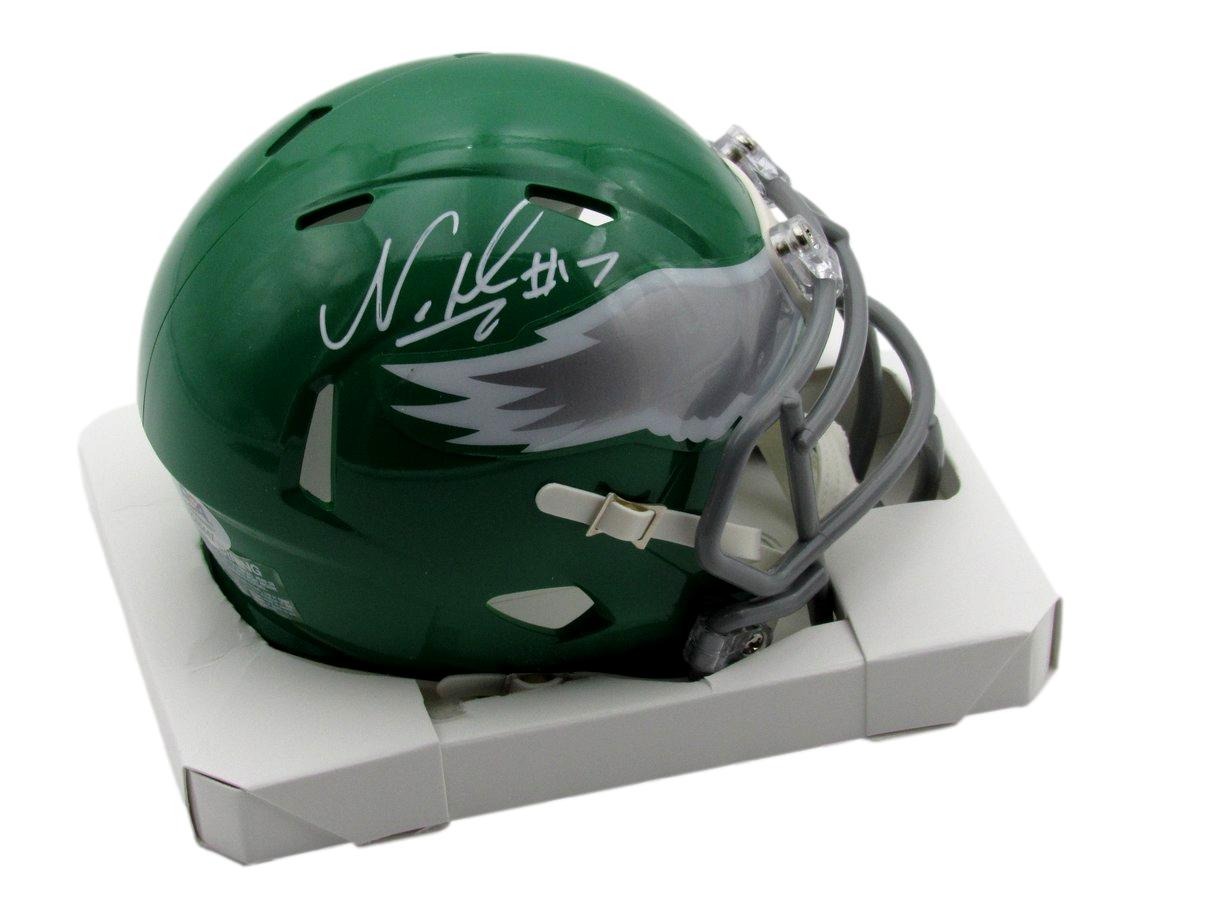 Nakobe Dean Autographed/Signed Eagles Kelly Geen Mini Helmet PSA/DNA 193058