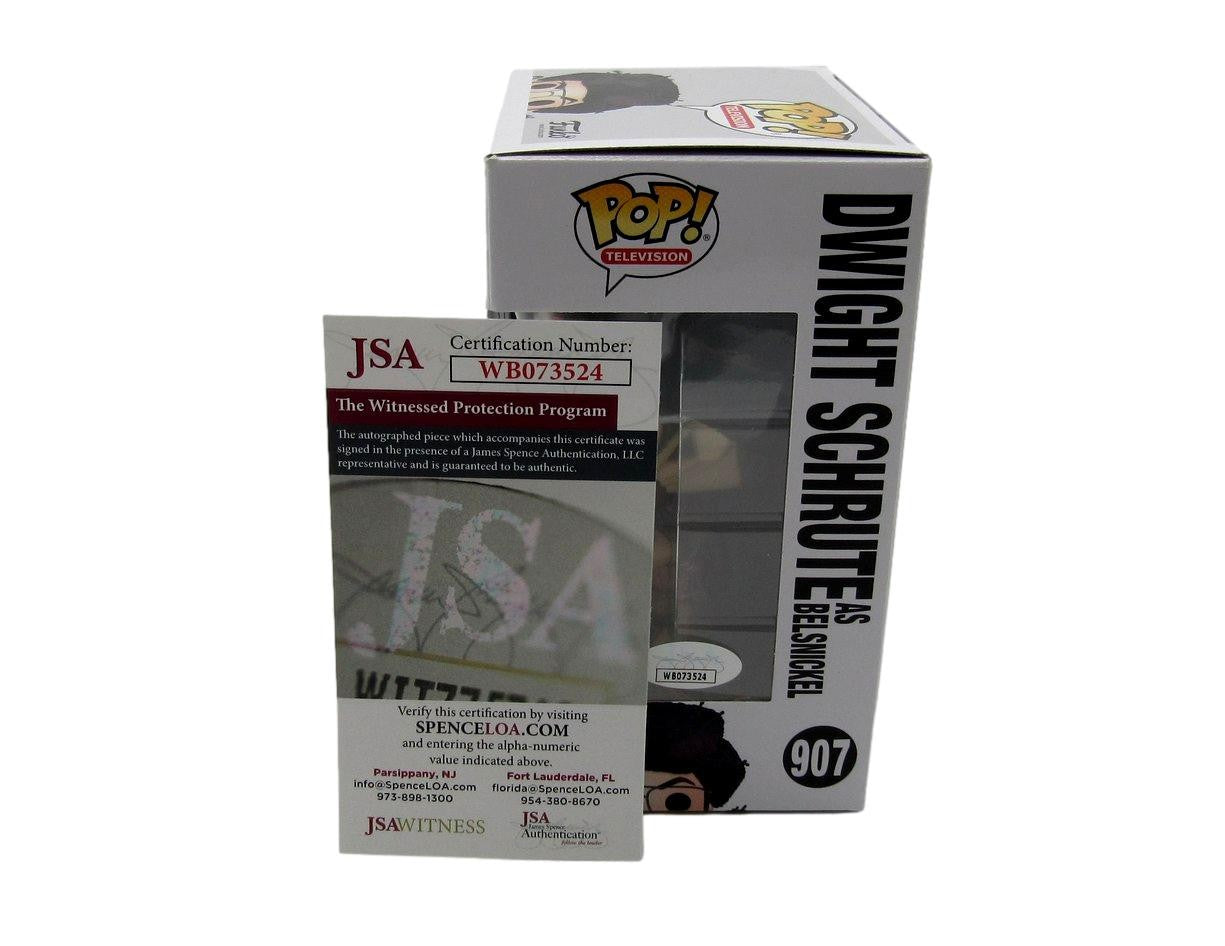 Rainn Wilson Autographed Funko Pop! #907 Figurine "The Office" JSA 184716