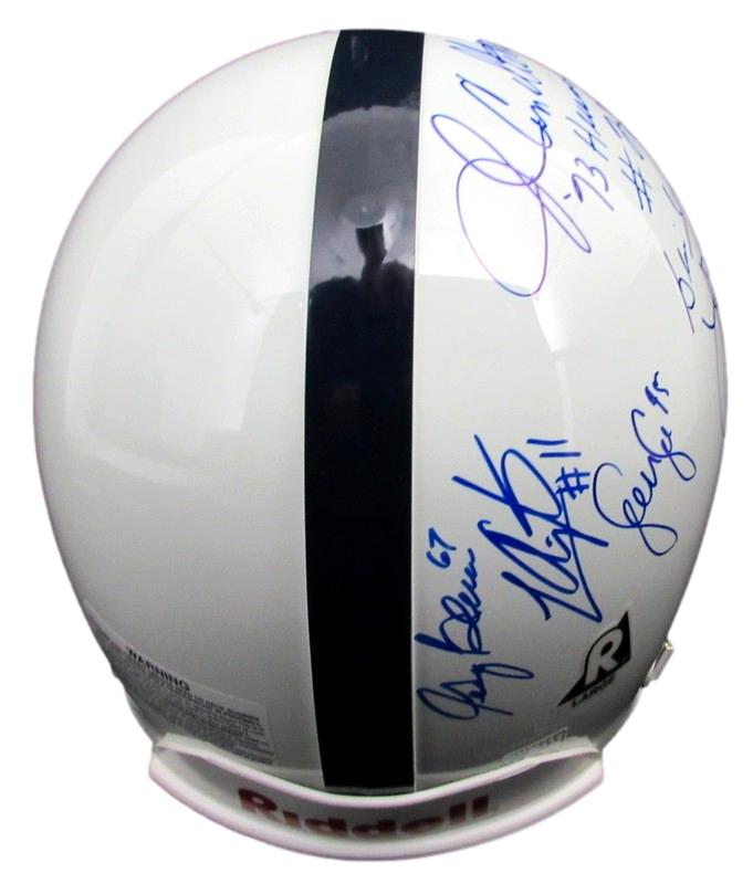 Penn State Multi-Signed by 12 Full Size Authentic Football Helmet POZ 188039