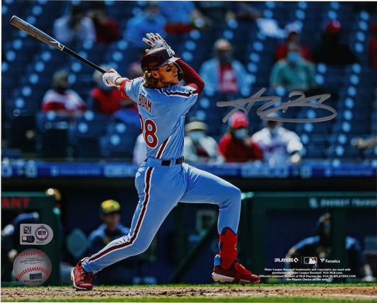 Alec Bohm Signed/Autographed 8x10 Photo Philadelphia Phillies Fanatics 190301