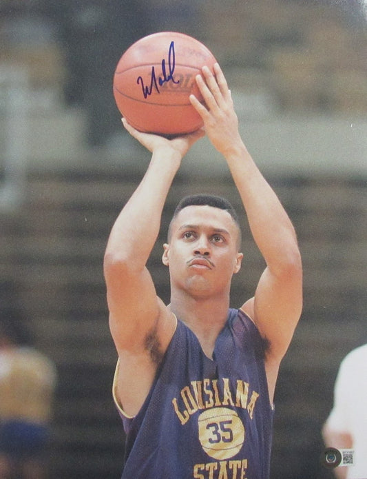 Chris Jackson Autographed 11x14 Basketball Photo Louisiana State Beckett 172886