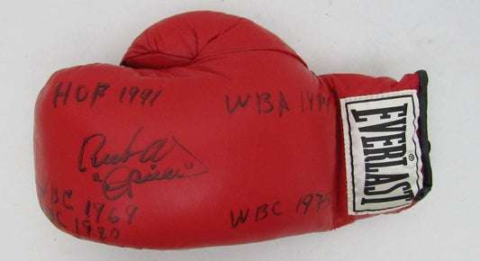 Ruben Olivares Signed Everlast Boxing Glove JSA 134517