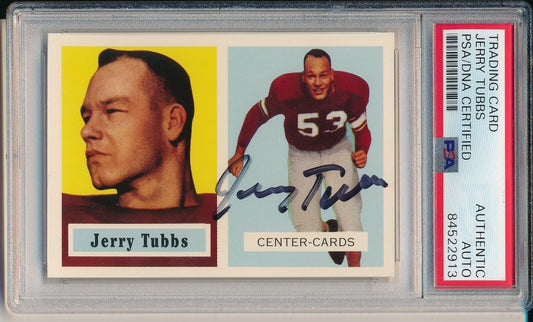 Jerry Tubbs Cardinals Signed/Auto 1994 TOPPS Archives Card #125 PSA/DNA 166241