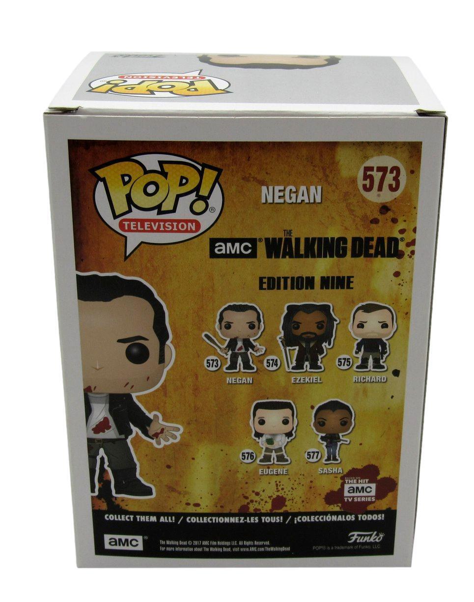 Jeffrey Dean Morgan Autographed Funko Pop! #573 "The Walking Dead" JSA 179423