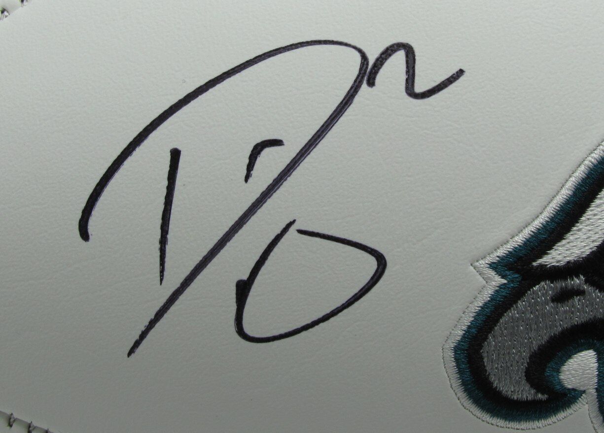 Darius Slay Autographed Eagles Logo Football PSA/DNA