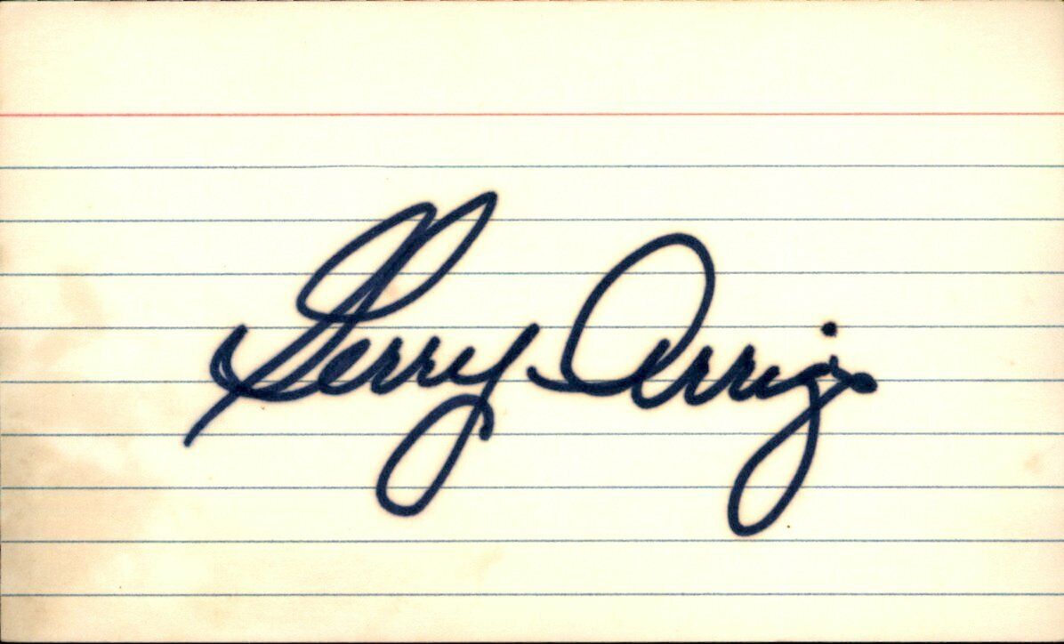 Gerry Arrigo Twins/Reds/Mets Signed/Autographed 3x5 Index Card 162623