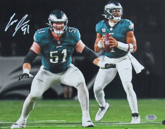 Cam Jurgens Autographed 11x14 Photo Philadelphia Eagles PSA/DNA 193067