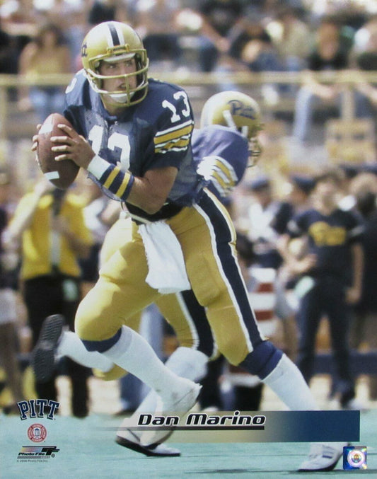 Dan Marino HOF University of Pittsburgh Unsigned 16x20 Photo 162791