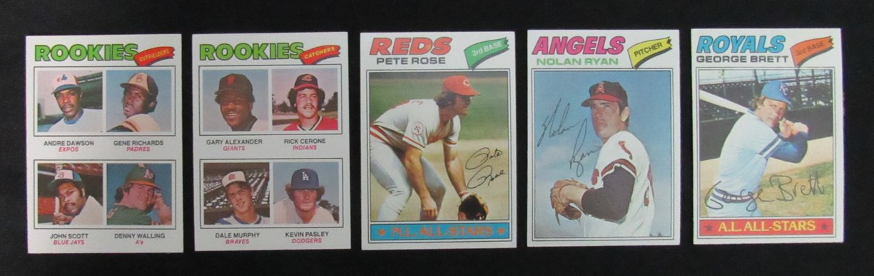 1977 Topps Baseball Complete Set #1-600 Ryan Dale Murphy RC Dawson RC 184942