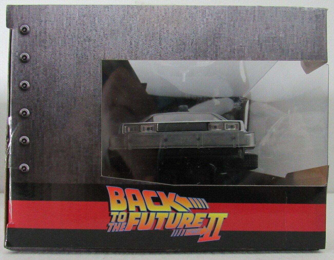 Michael J Fox Signed/Auto "Back To Future II" Delorean Time Machine BAS 162929