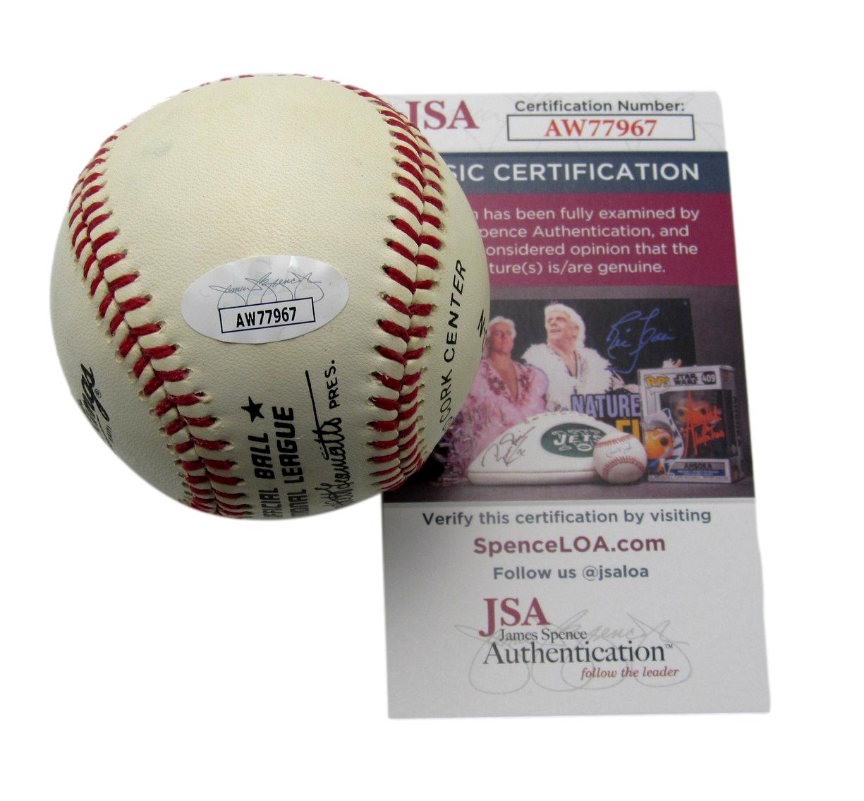 Monte Irvin HOF Signed/Autographed ONL Baseball New York Giants JSA 190552