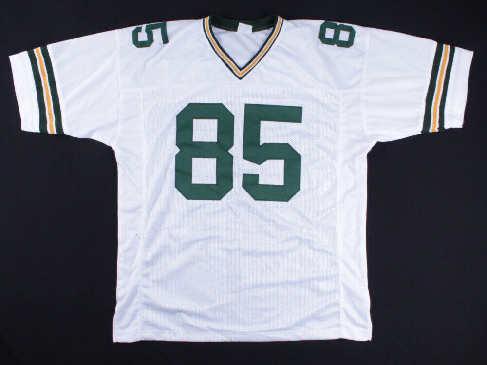 Robert Tonyan Signed/Autographed Packers Custom Football Jersey Beckett 162045