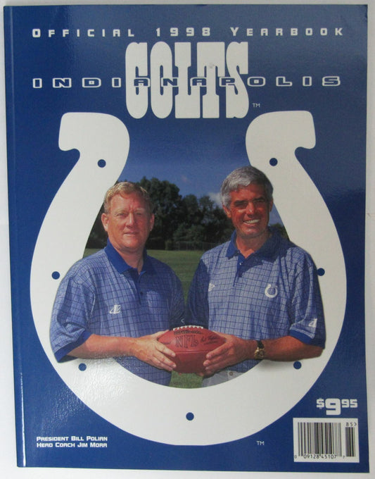 1998 Indianapolis Colts Football Official Team Yearbook 146006