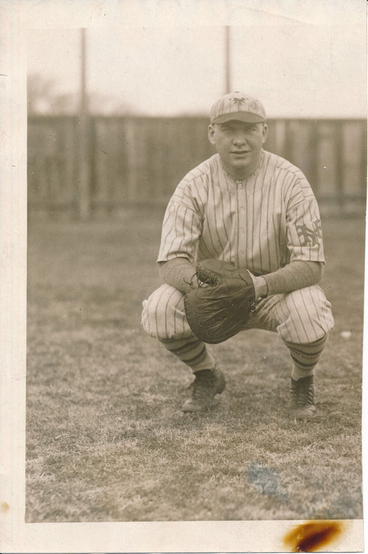 Jack Cummings 4x6 B/W 1927 Press Wire Photo New York Giants