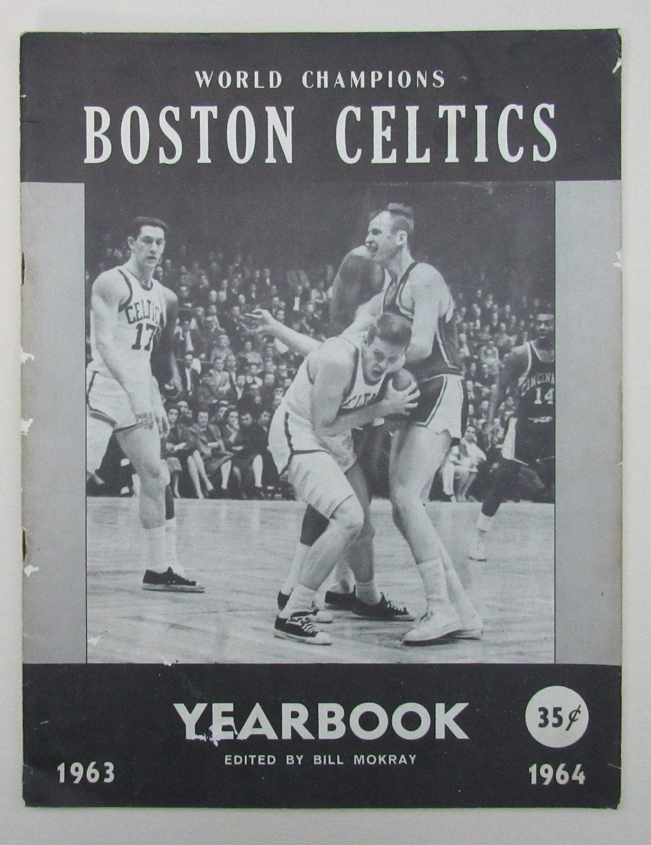 Vintage 1963-64 Boston Celtics Yearbook 184940