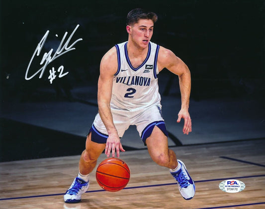 Collin Gillespie Villanova Signed/Autographed 8x10 Photo PSA/DNA 164285