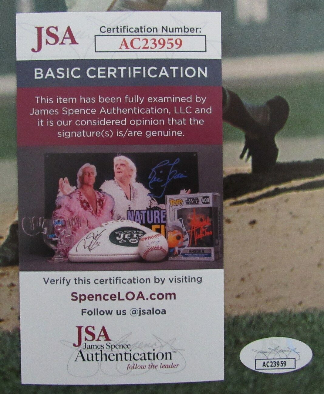 Jim Lonborg Autographed Magazine Photo Boston Red Sox JSA