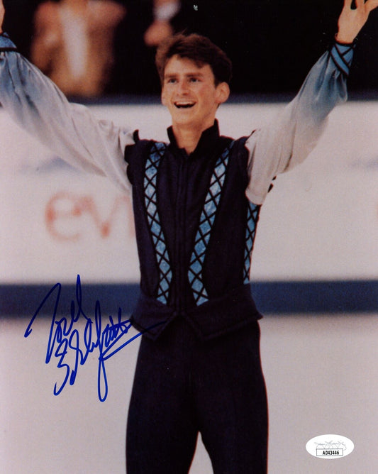 Todd Eldredge Autographed 8x10 Photo Olympic USA Figure Skating JSA