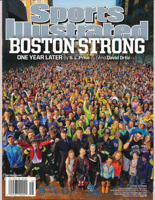 April 21, 2014 Boston Marathon Sports Illustrated Magazine NO LABEL 182333