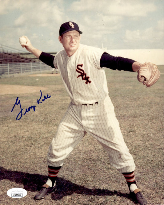 George Kell HOF Signed/Autographed 8x10 Photo Chicago White Sox JSA 191380