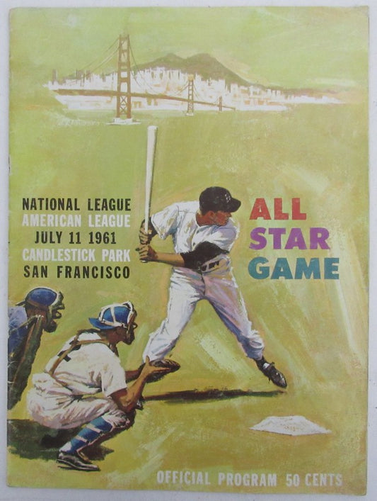 1961 MLB All Star Game Program at Candlestick Park, San Francisco, CA 188430