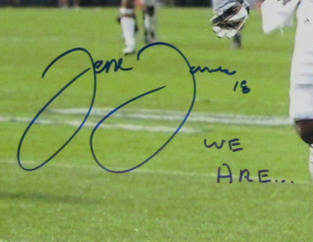 Jesse James Penn State Signed/Inscribed "We Are …" 11x14 Color Photo JSA 141990