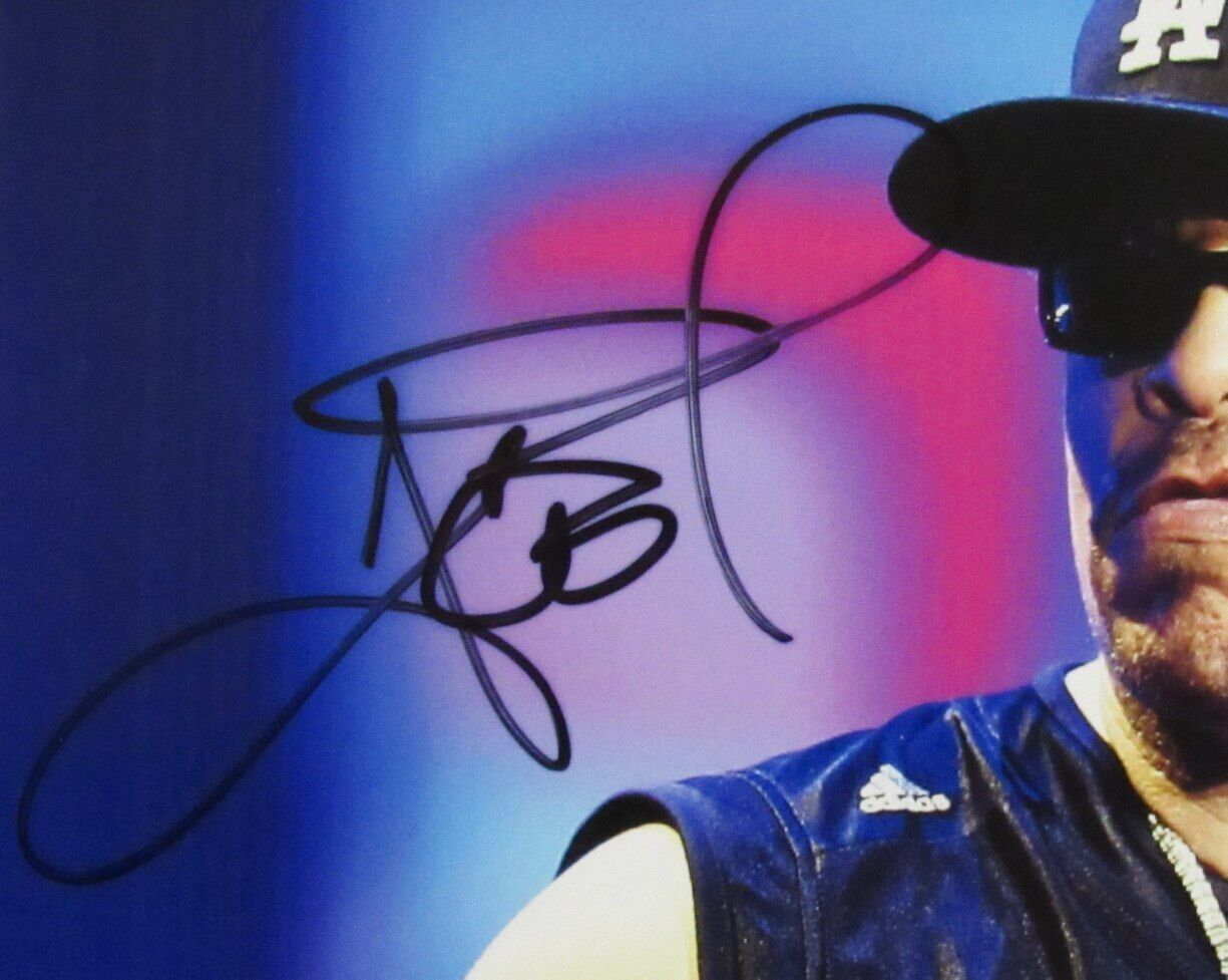 Ice-T Autographed 11x14 Photo Performer JSA