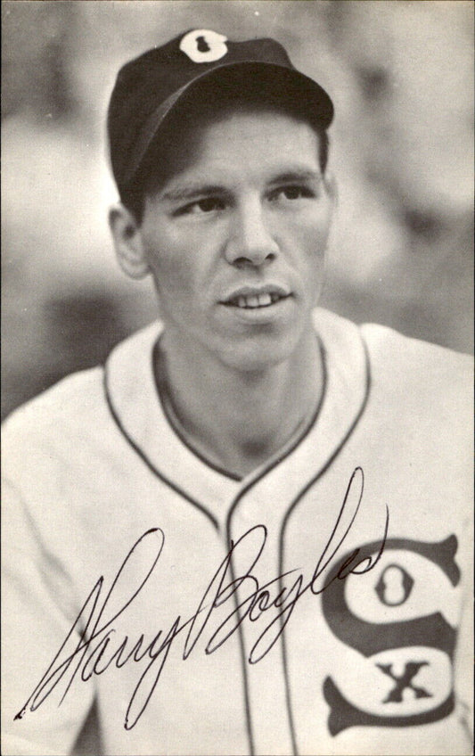 Harry Boyles White Sox d. 2005 Signed/Autographed 3x5  Photo 177977