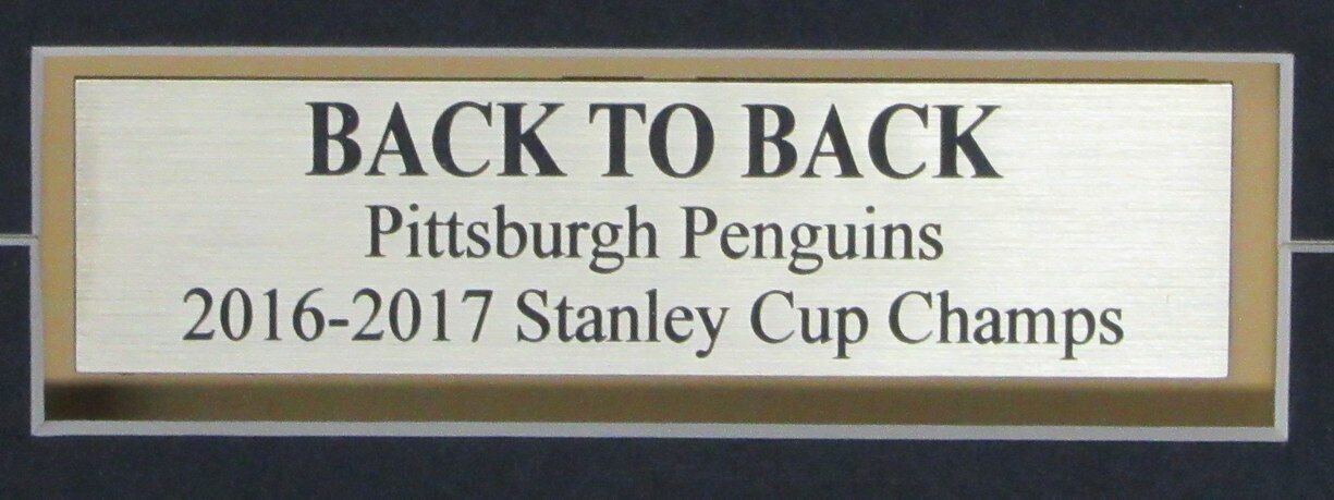 2017 Pittsburgh Post-Gazette Newspaper Penguins Stanley Cup Champs Framed 166658