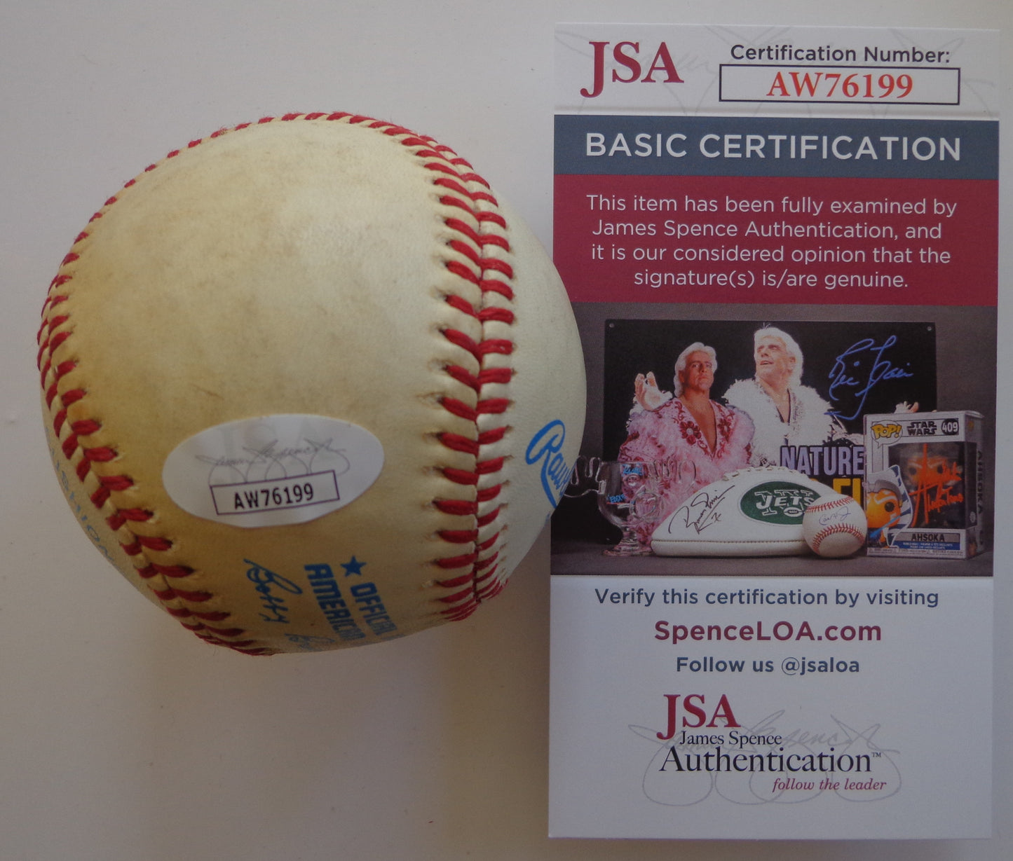 Luke Appling HOF Signed/Autographed OAL Baseball Chicago White Sox JSA 191795