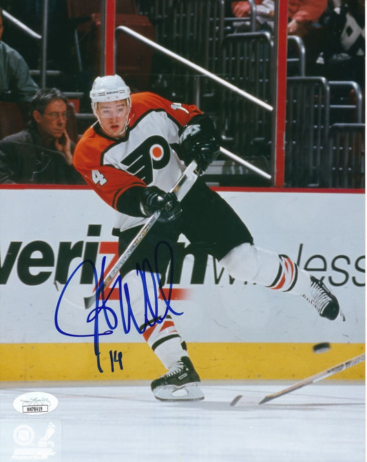 Justin Williams Philadelphia Flyers Signed/Autographed 8x10 Photo JSA 159133