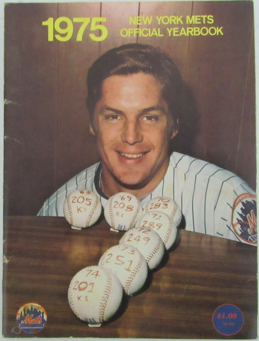 1975 New York Mets Official Year Book 148950