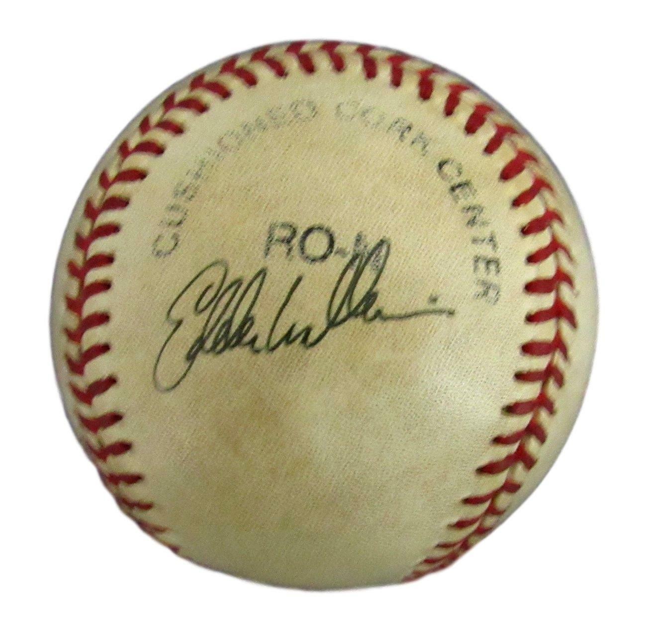 Eddie Williams San Diego Padres Signed/Auto Official NL Baseball 154048