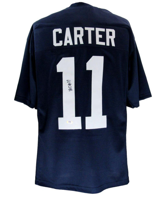 Abdul Carter Autographed Custom Football Jersey Penn State PSA/DNA 177588