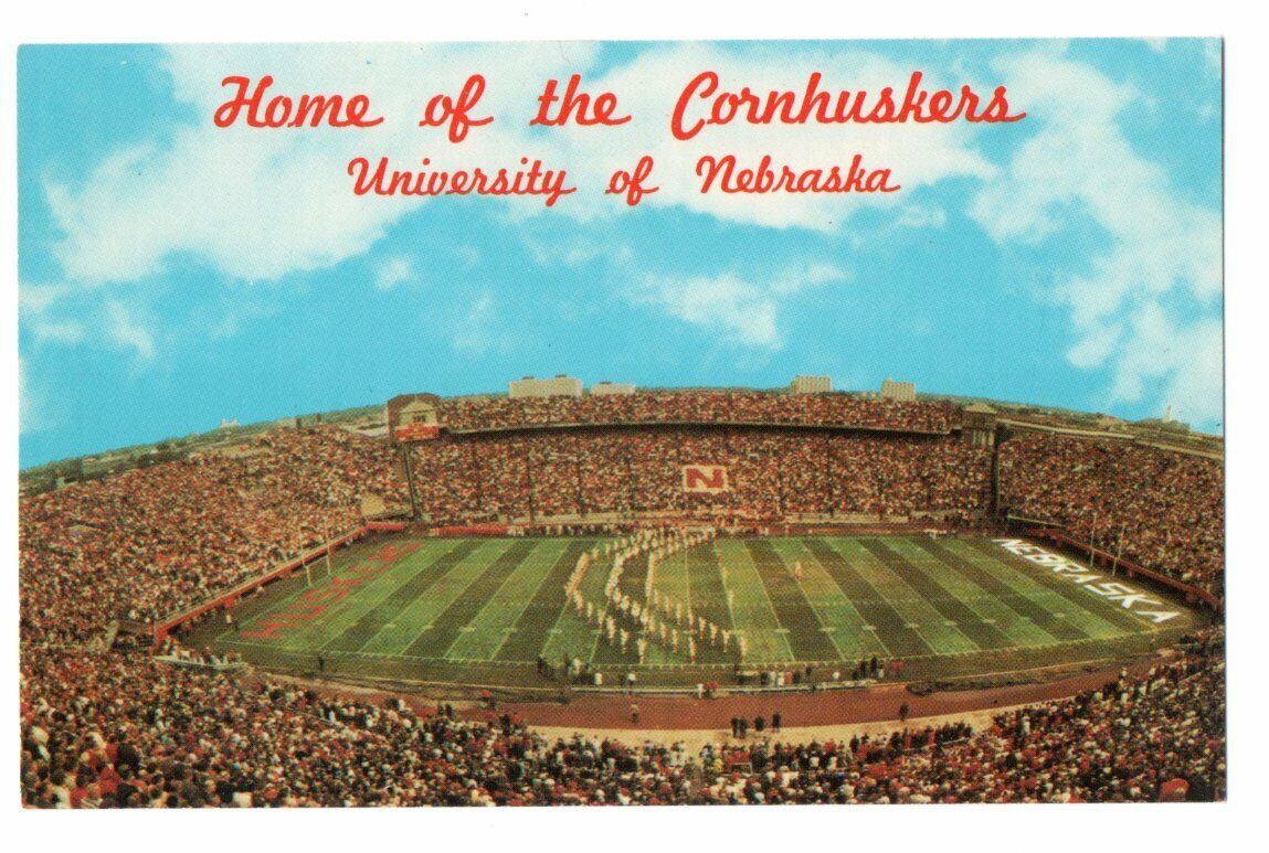 Vintage Unused Postcard of Memorial Stadium at University of Nebraska 143629