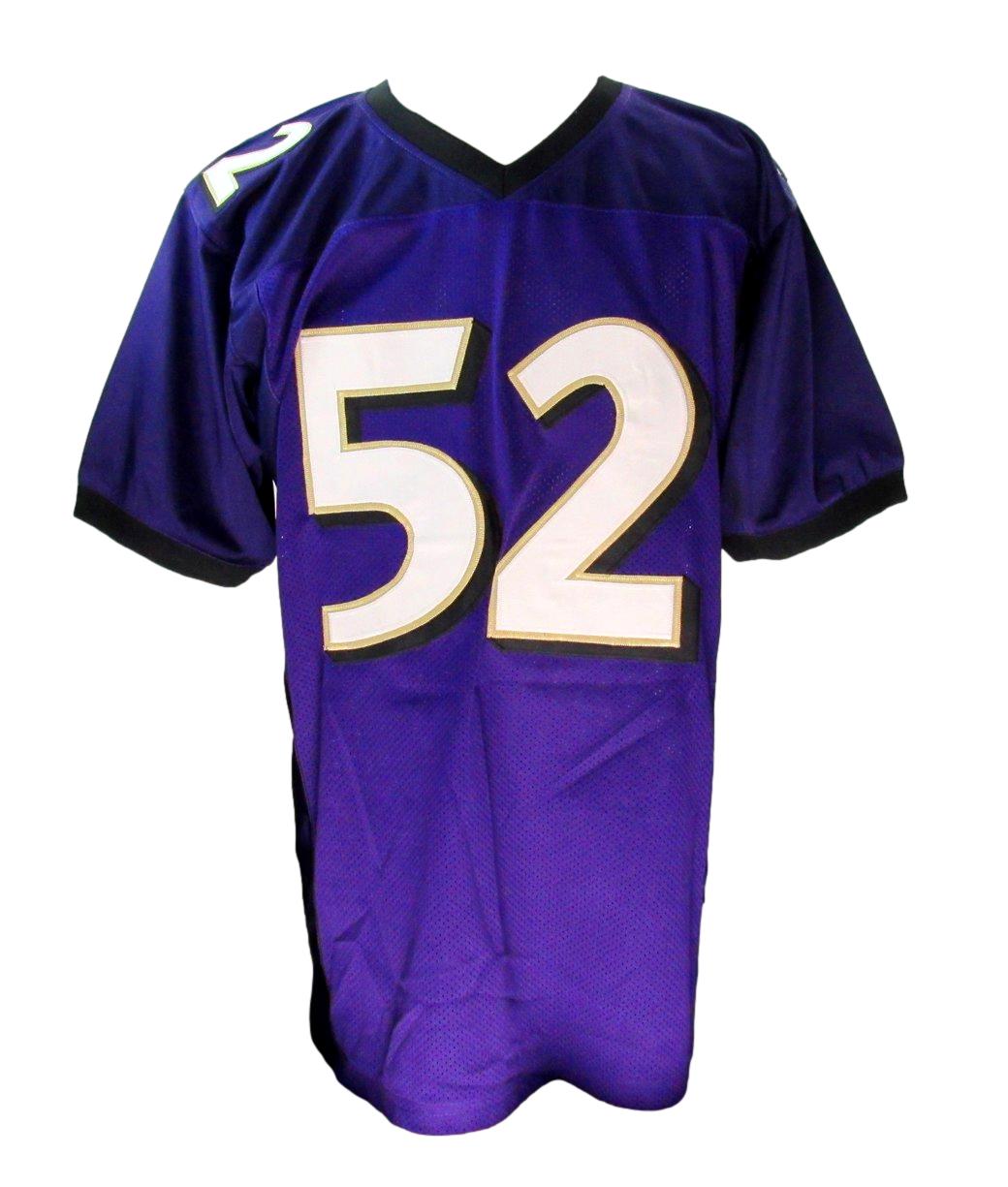 Ray Lewis HOF Signed/Auto Photo Football Jersey Baltimore Ravens JSA 191734