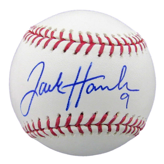 Jack Hannahan Autographed OML Baseball Cleveland Indians MLB Hologram 179993