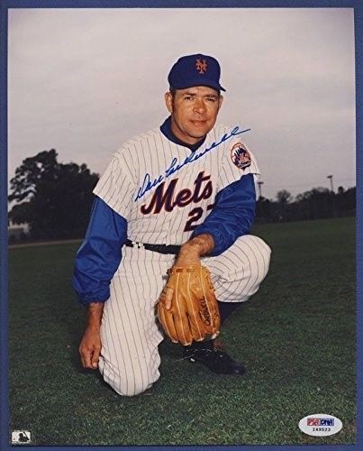 DON CARDWELL Mets Signed 8x10 Photo PSA/DNA 133105