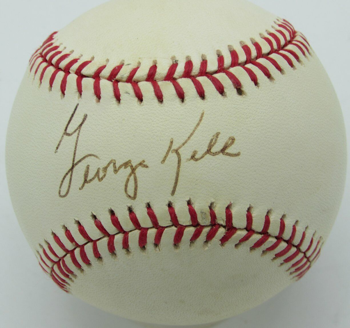 George Kell HOF Detrot Tigers d.2009 Signed/Autographed OAL Baseball 163009